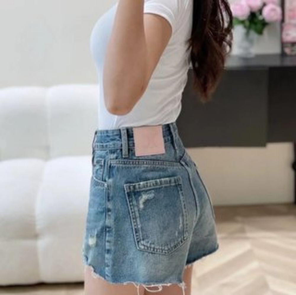 Classic denim shorts